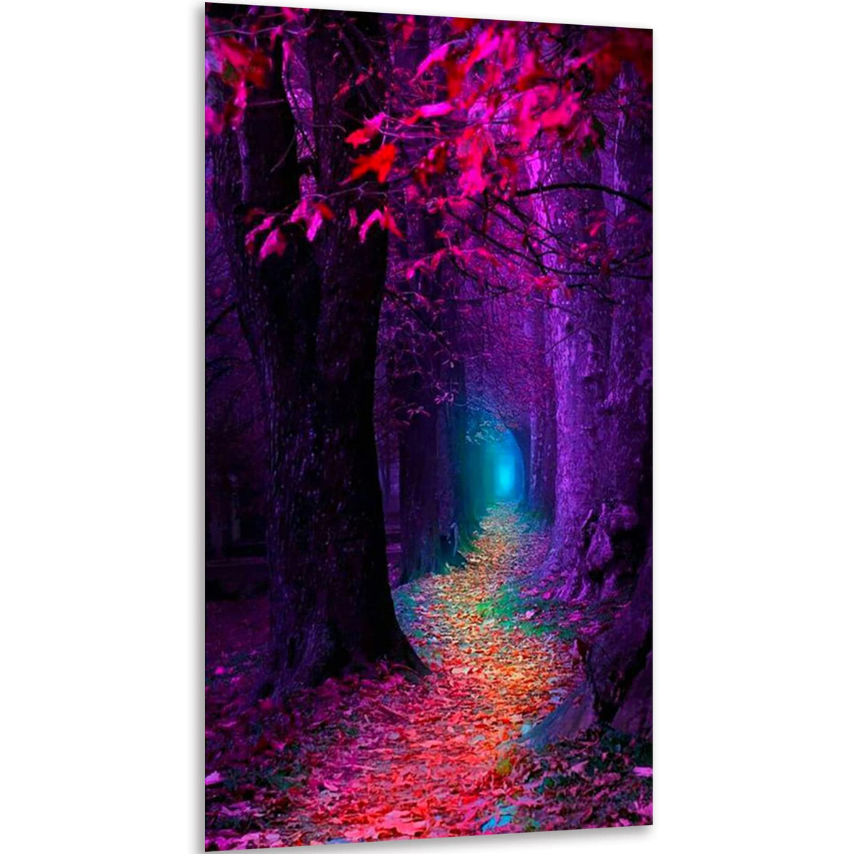 Instarry 5D Diamond Painting Kits for Adults and Kids Large Size Full Drill Forest Trail Mosaic Cross Stitch Living Room Kitchen Wall Decor 47.2x23.6 inch