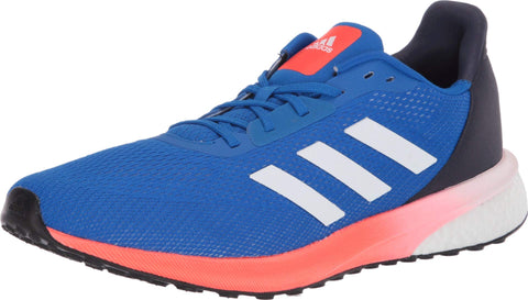 adidas Men's Astrarun Running Shoe, Glory Blue/FTWR White/Solar Red, 13 M US