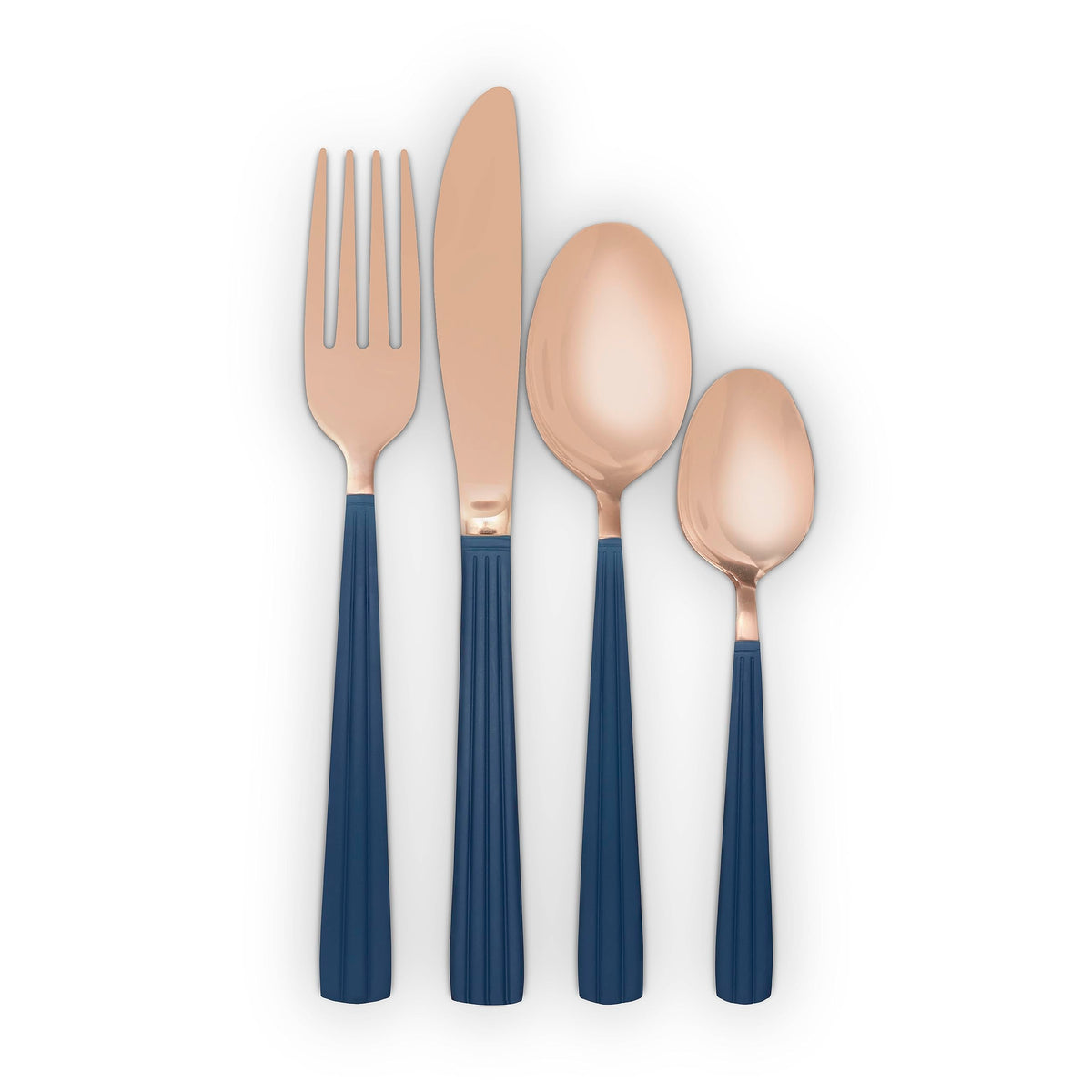 Tower T859015MNB 16 Piece Cutlery Set, Stainless Steel