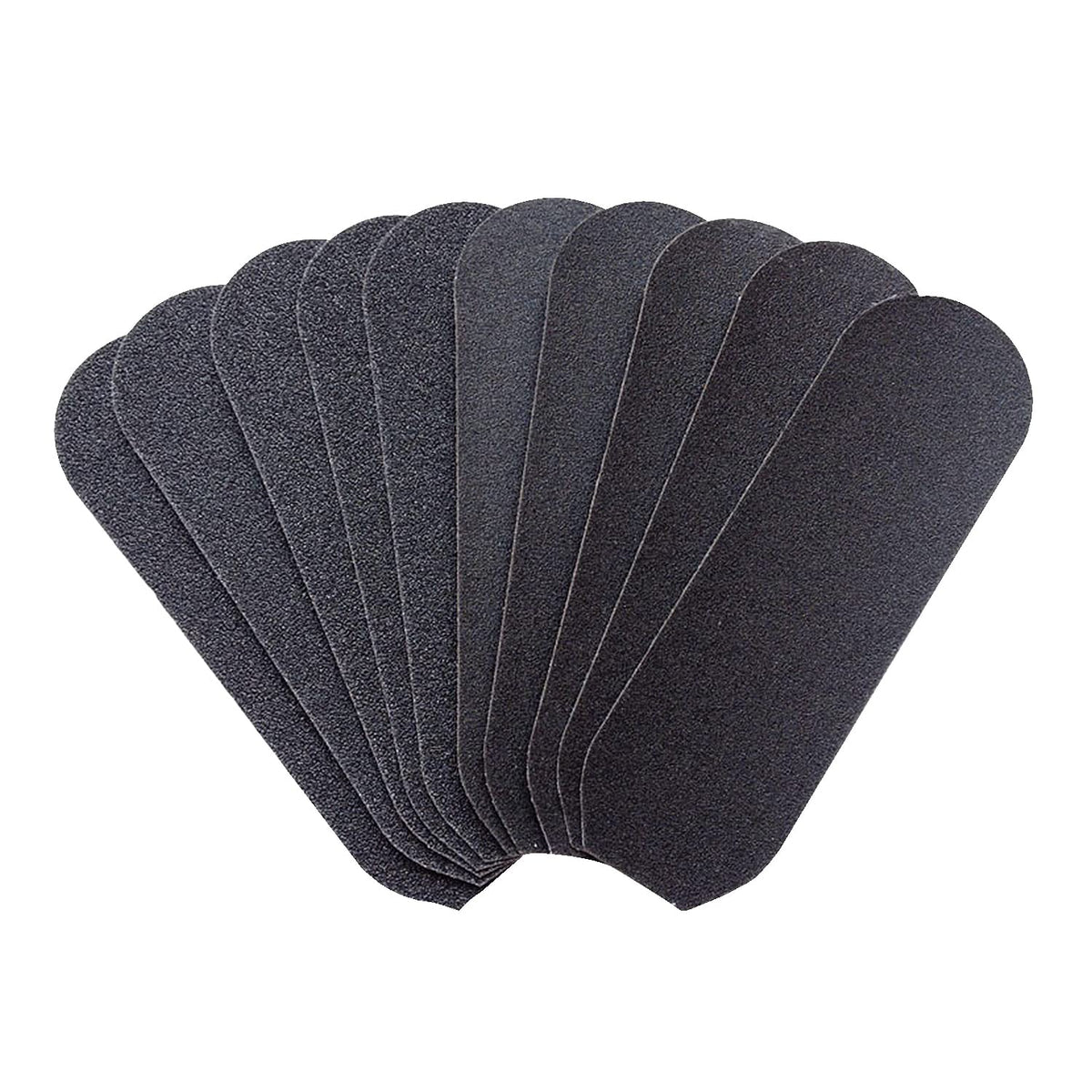 NMKL38 Pedicure File Refill Pads Callus Remover, Pedi File Replacement for Reusable Stainless Steel Foot Rasp Handle, 50 Count (Black - 80 Grit)