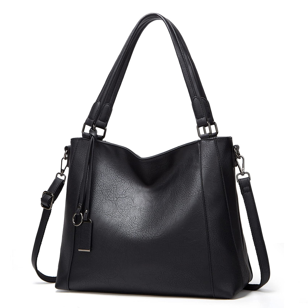Sacmill Womens Designer Handbag Top Handle Leather Shoulder Bag Large Lightweight Tote Bags for Ladies