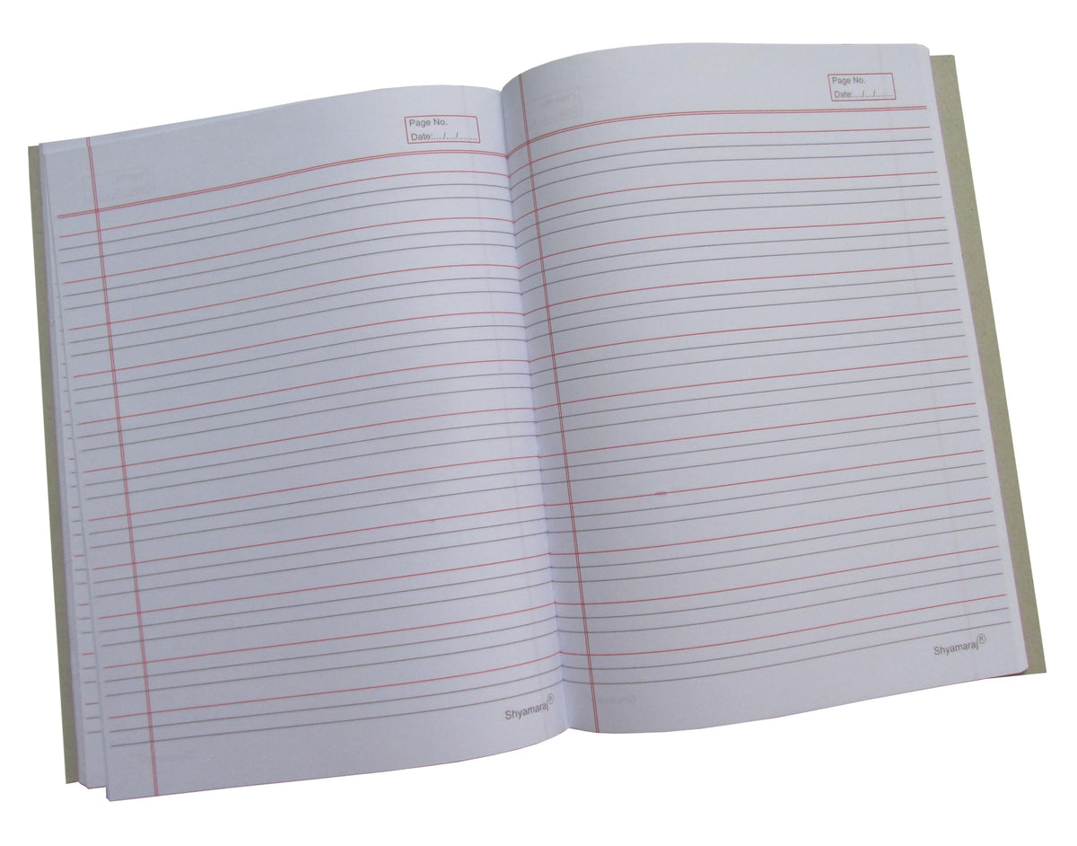 Shyamaraj 3 Lines Copy Writing with Pencils - Pack of 6 (King - 192 Pages)