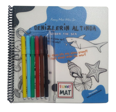 Mini Set - Denizlerin Alt?nda (Kalemli)