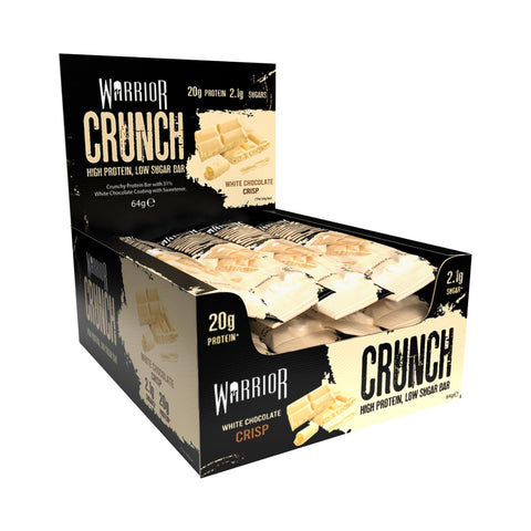Warrior Crunch Bar 12 X 64G White Chocolate Crisp