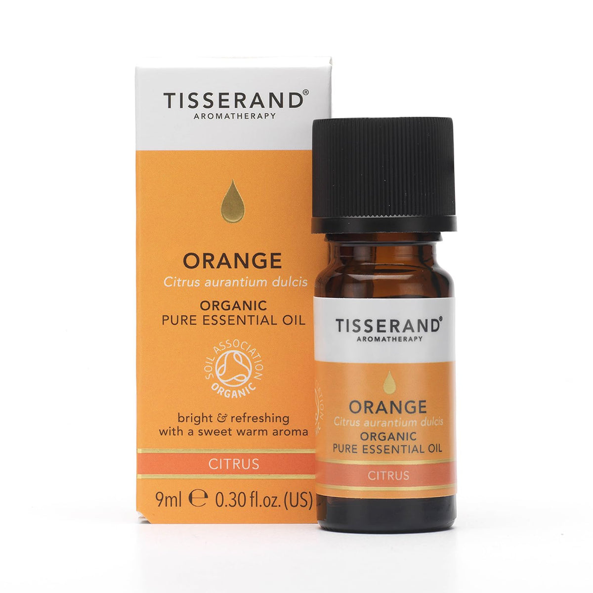 Tisserand Pure Essential Oil, Orange, 0.32 Ounce