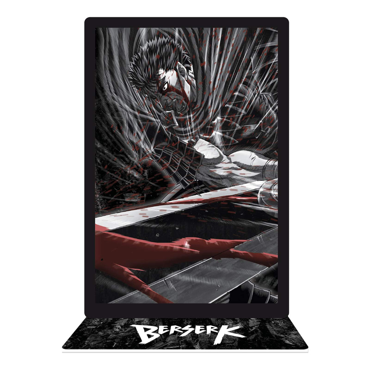 ABYSTYLE Berserk Guts AcrylÂ® Stand Figure Model 4" Tall Anime Manga Desktop Accessories Merch Gift