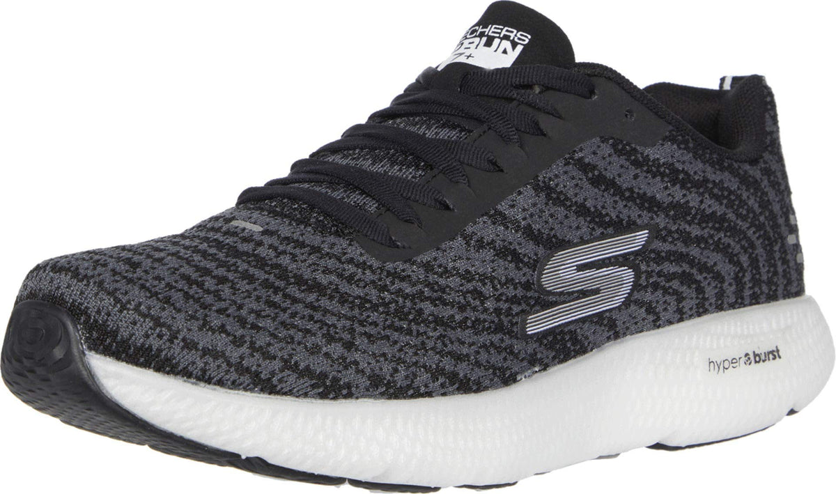 Skechers Womens GO Run 7 Black/White Size 9.5