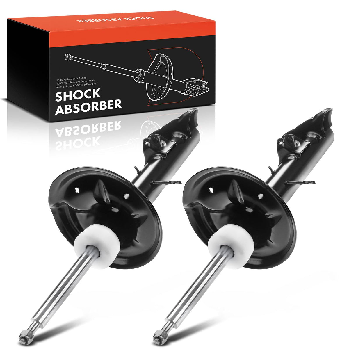 Frankberg 2x Shock absorber Gas pressure Front axle Compatible with Z3 Coupe E36 2.8L 1998-2000 Z3 R.o.a.d.s.t.e.r 1.8L-2.8L 1995-2003