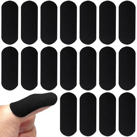 AYWFEY 100 Pcs Bowling Thumb Tape, Protective Bowling Tape, Black Bowling Finger Tape, Elastic Bowling Thumb Protector for Bowlers Exercise Sport, Bowling Accessories for Men Women