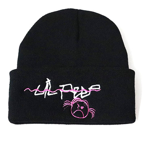 Lil Peep Love lil.peep Beanie hat Men Women Knit Cap Skullies Knitted Hats Warm Winter Unisex Ski Hip Hop Cap-1