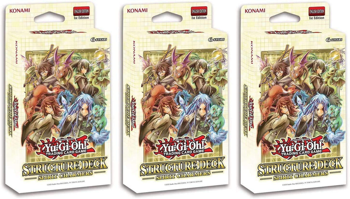 Yu-Gi-Oh! Spirit Charmers Structure Deck (3 Decks)