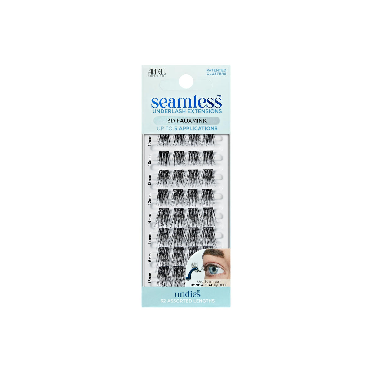 Ardell Seamless Underlash Extensions 3D Faux Mink Refill, 1-pack