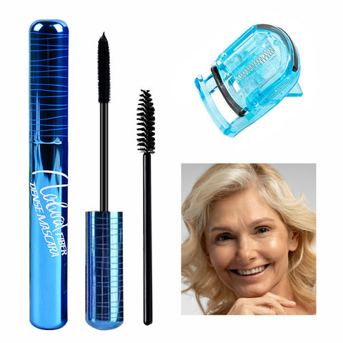 Generic Mascara for Older Women 60 Plus Sensitive Eyes, Mascara for Older Women 50 Plus Hypoallergenic, Mascara for Seniors with Thinning Eyelashes Waterproof Mascara Black Volume and Length (1pcs)