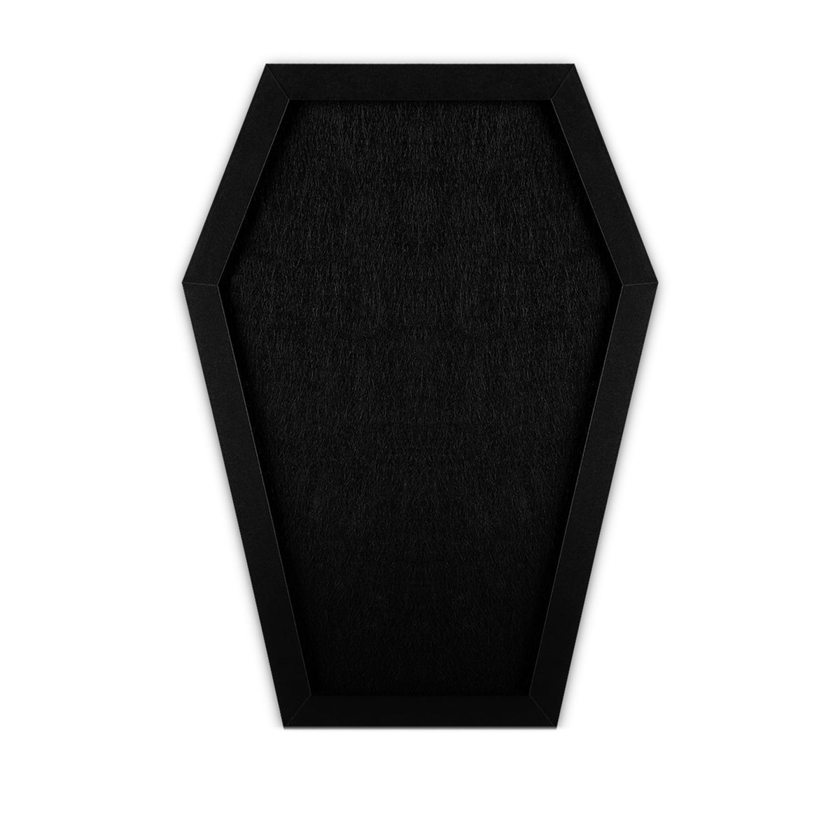 Okydoky Coffin Felt Bulletin Board for Table Top or Wall, Coffin Message Board with Pins, Gothic Decor for Home, Office, Bistro and School(1pc,UK)