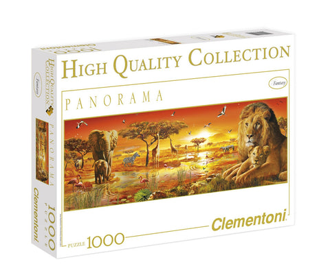 Clementoni African Savannah 1000 Piece Panoramic Jigsaw Puzzle