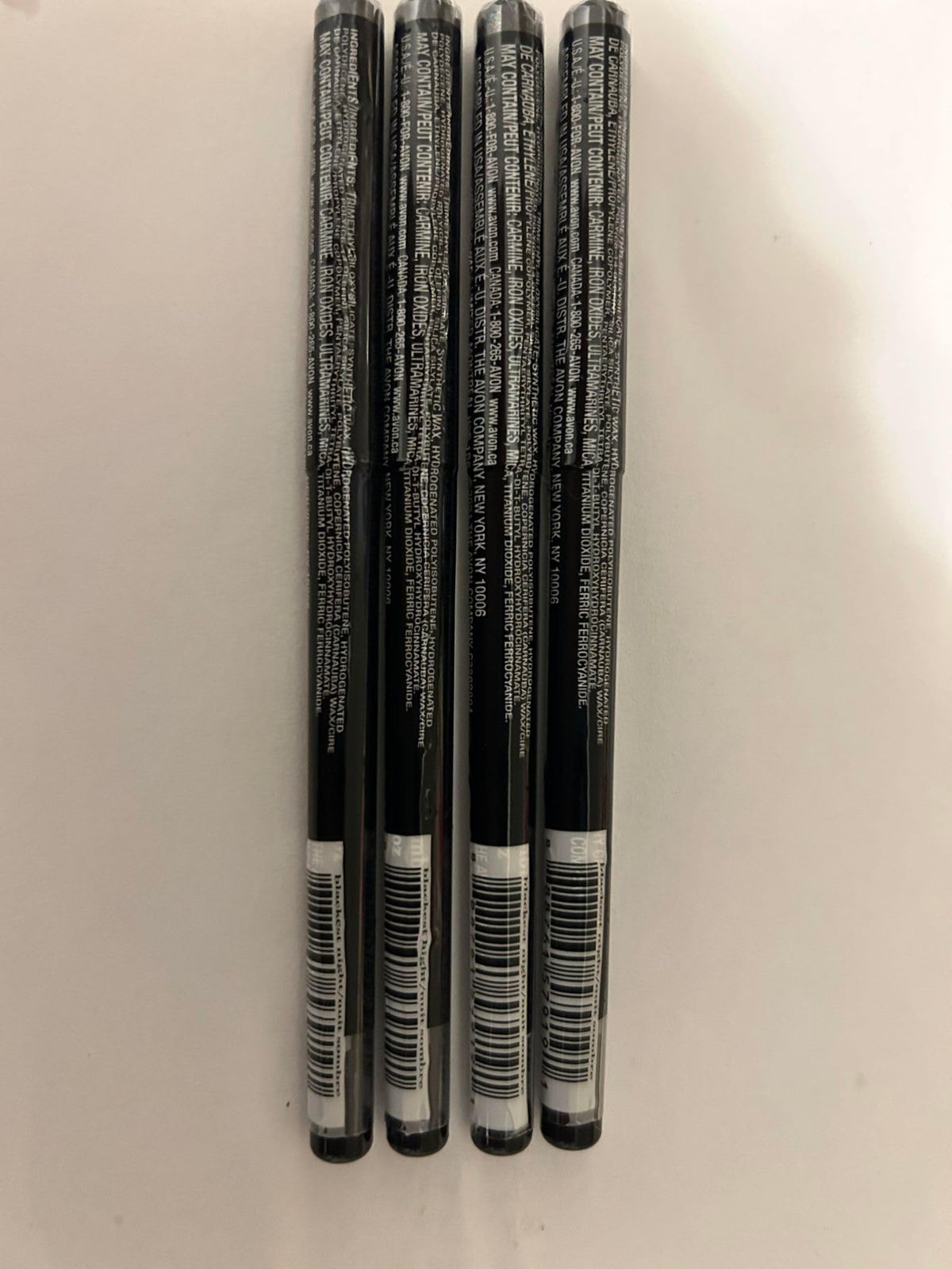 Avon Glimmersticks Waterproof Eye Liner - Blackest Night LOT 4 Pcs.