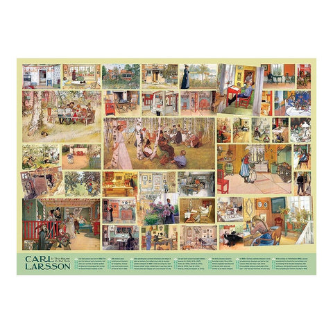Cobble Hill 1000 Piece Puzzle - Carl Larsson - Sample Poster Included