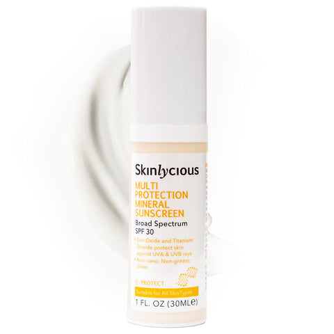 Multi Protection Mineral Sunscreen SPF47 PA+++ (Broad Spectrum SPF 30) Anti-pollution with Antioxidant