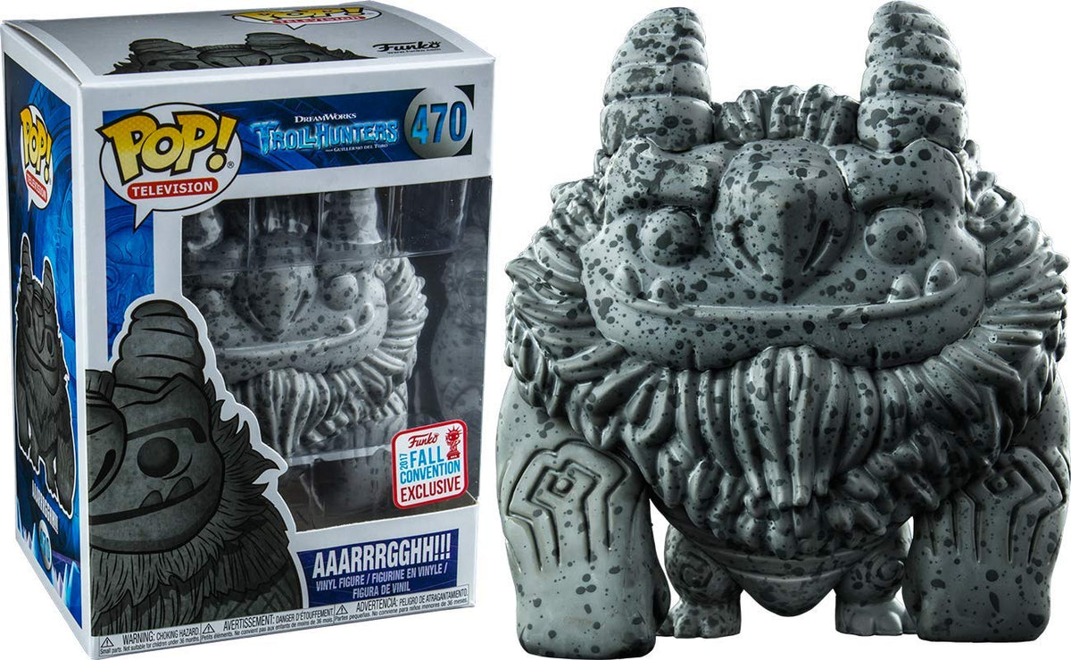 Funko TROLLHUNTERS - Stone AAARRRGGHH!!! 2017 Fall Convention Exclusive #470 POP Television: NYCC