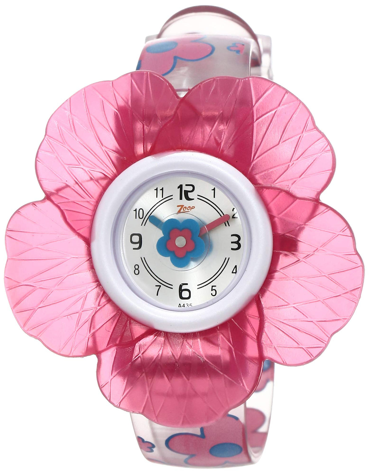 Zoop Analog Silver Dial Children's Watch -NKC4006PP02