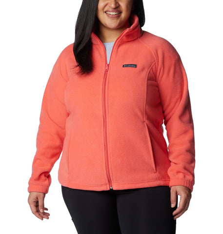 Columbia Women's Benton Springs Full Zip, Juicy, Small