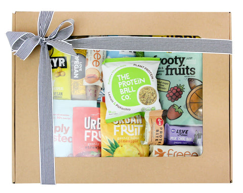 Healthy Snack Hamper Box Vegan & Gluten Free - Large - Set of 40 Items