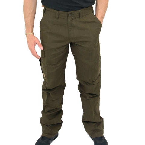Fjällräven Men's F85785 Karl Trousers - Dark Olive, Size 46