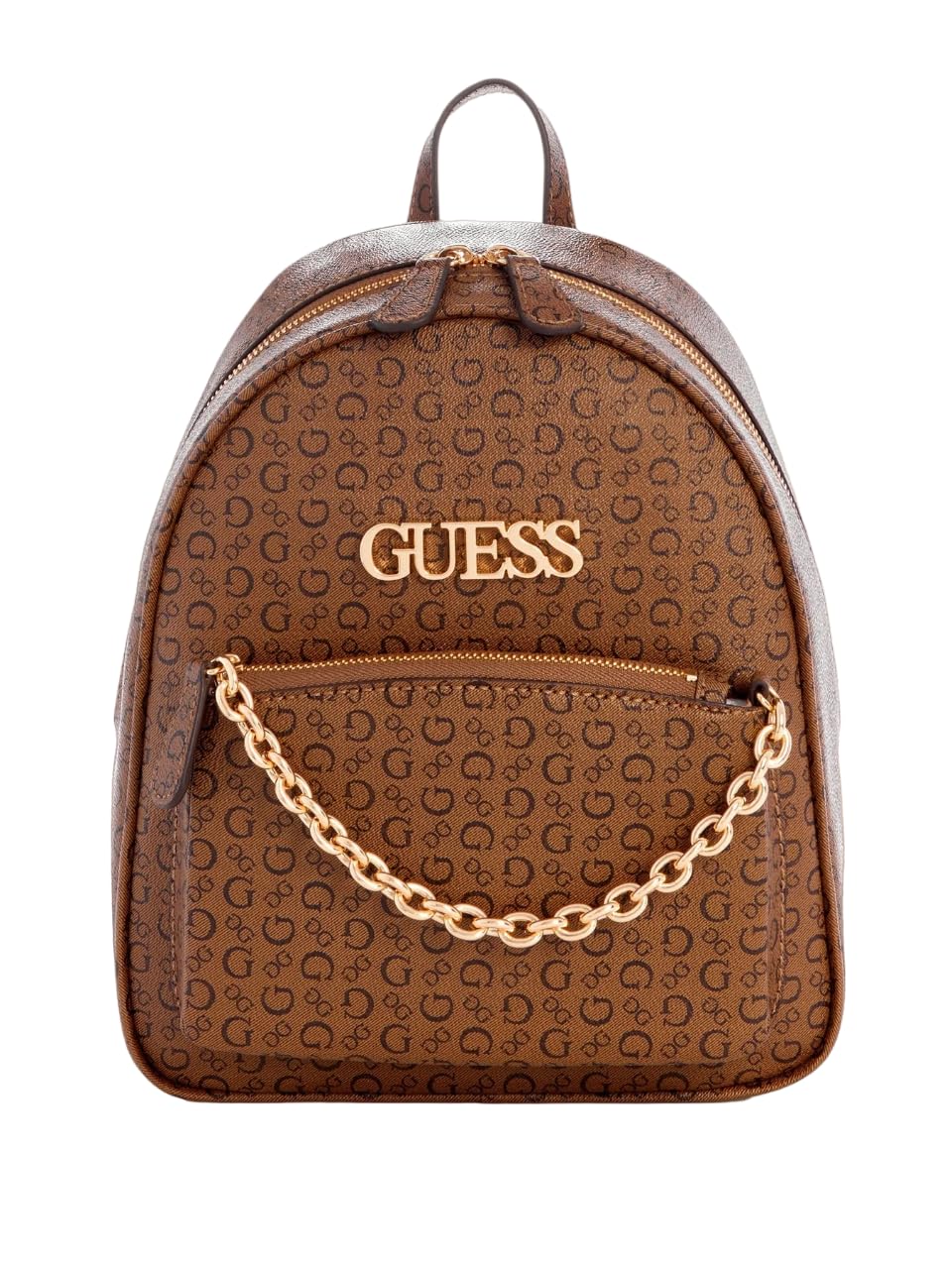 GUESS Creswell Logo Backpack, Cocoa, One Size, Backpack Women