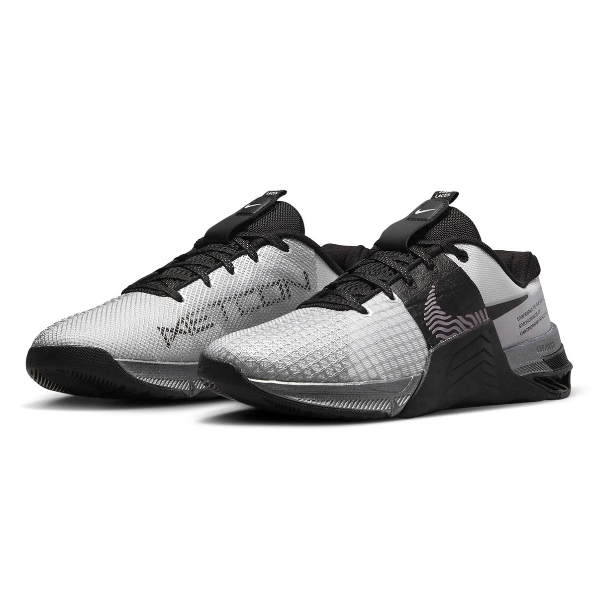 Nike Women's Low-Top Sneakers, White, Multi-Coloured, Black, 12