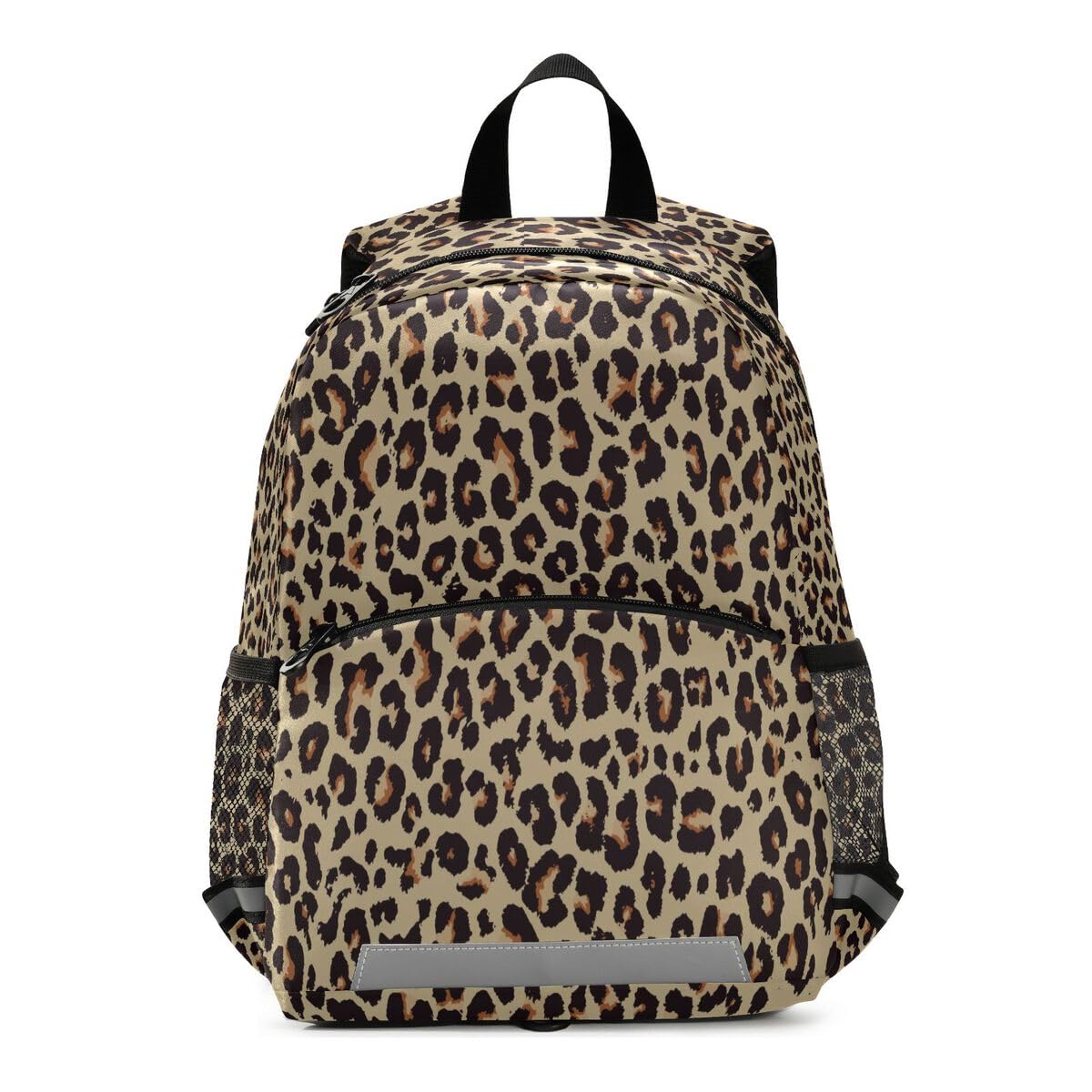 ALAZA Cheetah Leopard Print Animal Skin Kids Backpack School Toddler Bag Elementary Kindergarten Preschool Bag for Girls Boys