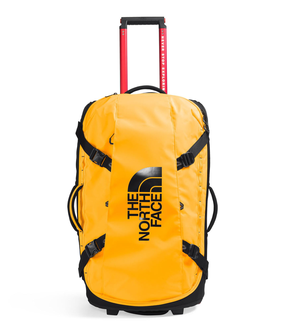 THE NORTH FACE Unisex Base Camp Rolling Thunder 95L Luggage-Suitcase, Summit Gold/TNF Black/N