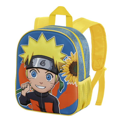 Naruto-Small 3D Backpack, 11 x 26 x 31 cm, Capacity 8.5 L