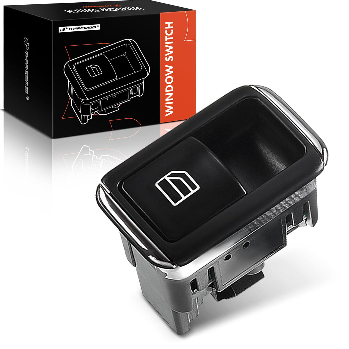 A-Premium Power Window Switch Compatible with Mercedes-Benz Models - C250, C350, C63 AMG, CLA250, CLA45 AMG, CLS400, CLS550, CLS63 AMG, CLS63 AMG S - Front Right or Rear - Replace# A2049058102