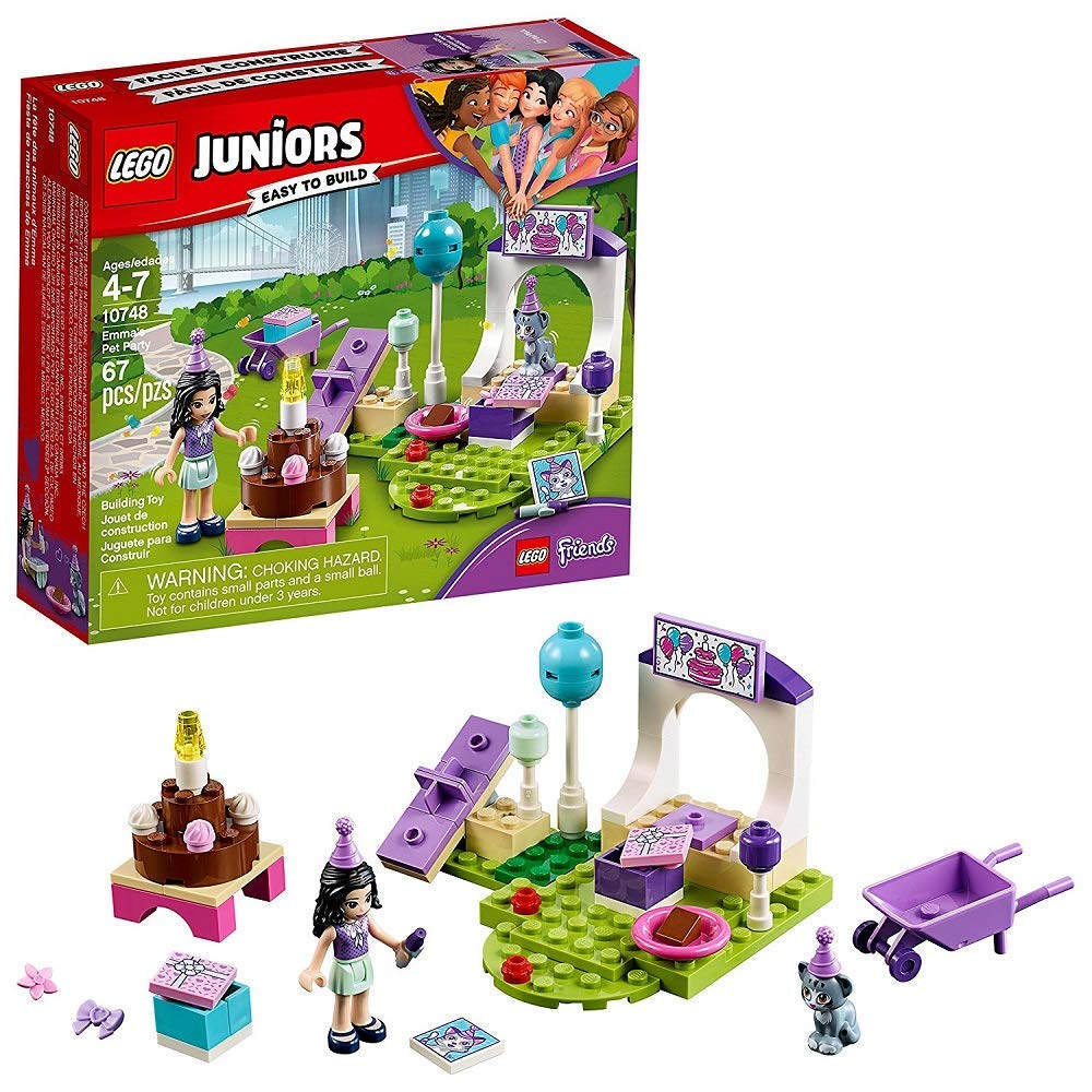 LEGO Juniors/4+ Emmas Pet Party 10748 Building Box (67 Piece)