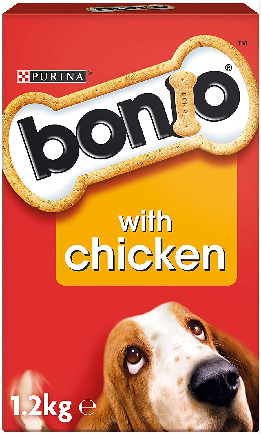 Bonio Chews Deli Dog Treats Chicken Dry Food Bulk Buy 4 x 1.2kg