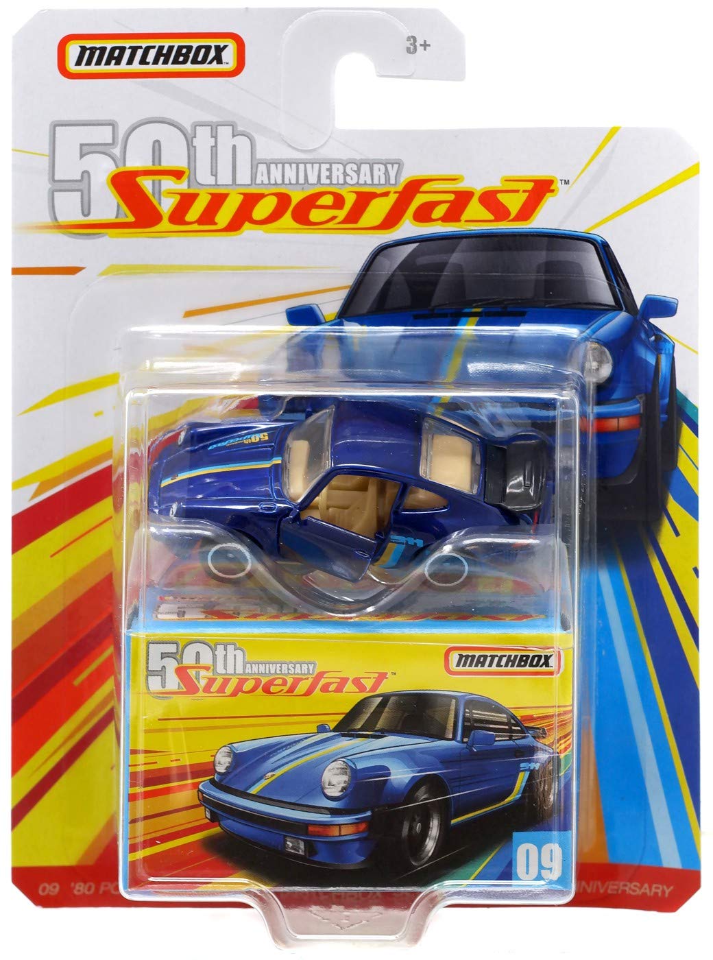 Matchbox 50th Anniversary Super Fast '80 Porsche 911 Turbo