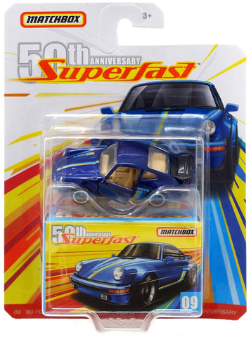 Matchbox 50th Anniversary Super Fast '80 Porsche 911 Turbo
