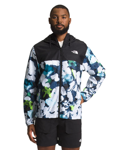 THE NORTH FACE Printed Cyclone 3 Mens Jacket TNF Black/Summit Navy Abstract Floral Print Sz XL