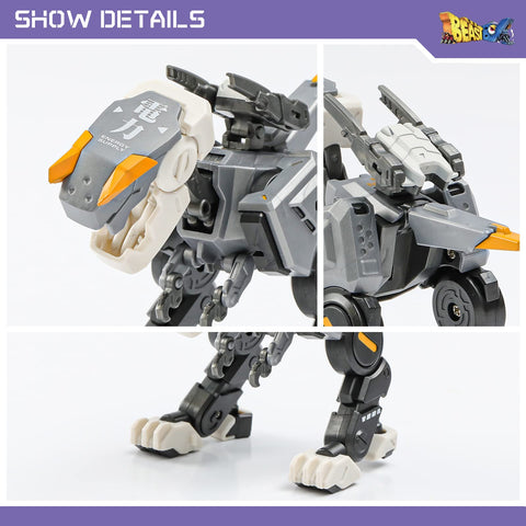 52TOYS Beastbox BB-46&BB-02LM ACIDGHOST ÃƒÆ’Ã†â€™Ãƒâ€šÃ‚Â¯ÃƒÆ’Ã¢â‚¬Å¡Ãƒâ€šÃ‚Â¼ÃƒÆ’Ã‚Â¢ÃƒÂ¢Ã¢â‚¬Å¡Ã‚Â¬Ãƒâ€šÃ‚Â  LITHIUMON Deformation Toy, Collectible Dinosaur Action Figure with Accessories, Multicolored Gift for Boys