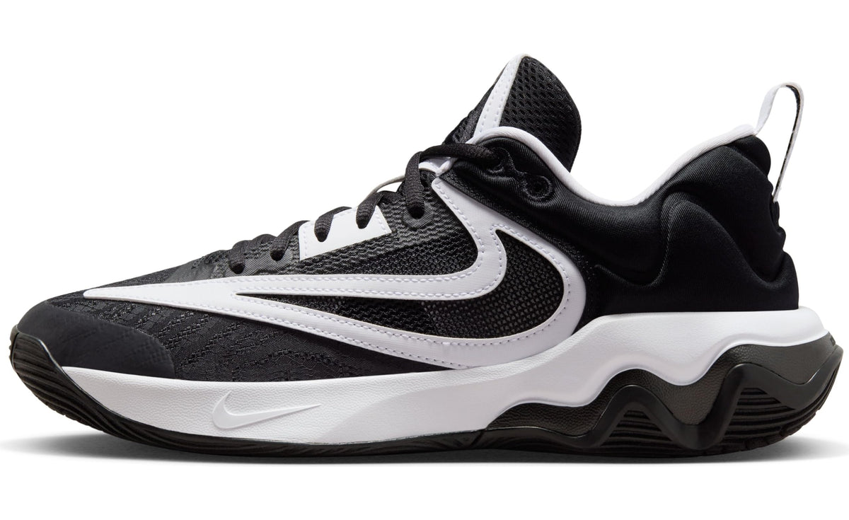 NIKE Men's Sneaker, Black Black White White, 9.5