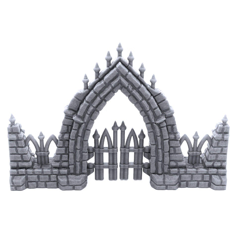 Cemetery Bundle by Terrain4Print, 3D Printed Tabletop RPG Scenery and Wargame Terrain for 28mm Miniatures