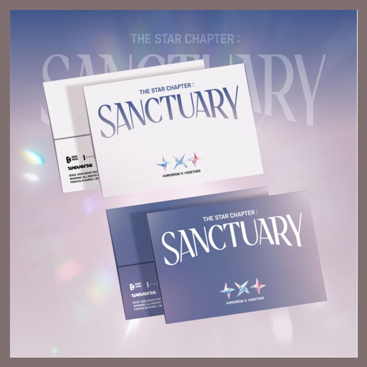 TOMORROW X TOGETHER (TXT) Album SANCTUARY - The Star Chapter (Weverse - Random ver.)