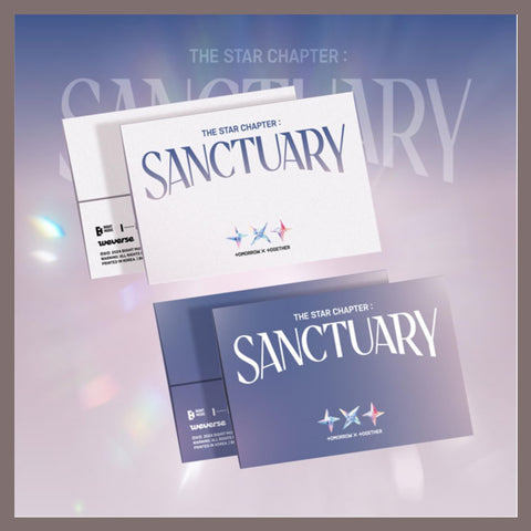 TOMORROW X TOGETHER (TXT) Album SANCTUARY - The Star Chapter (Weverse - Random ver.)