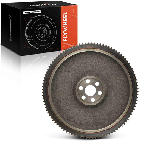 A-Premium Clutch Flywheel Compatible with Suzuki Samurai 1985-1995, Sidekick 1989, SJ413 1985, 1.3L, Manual Transmission, 6 Bolt Holes, 100 Teeth, Replace# 1262083000