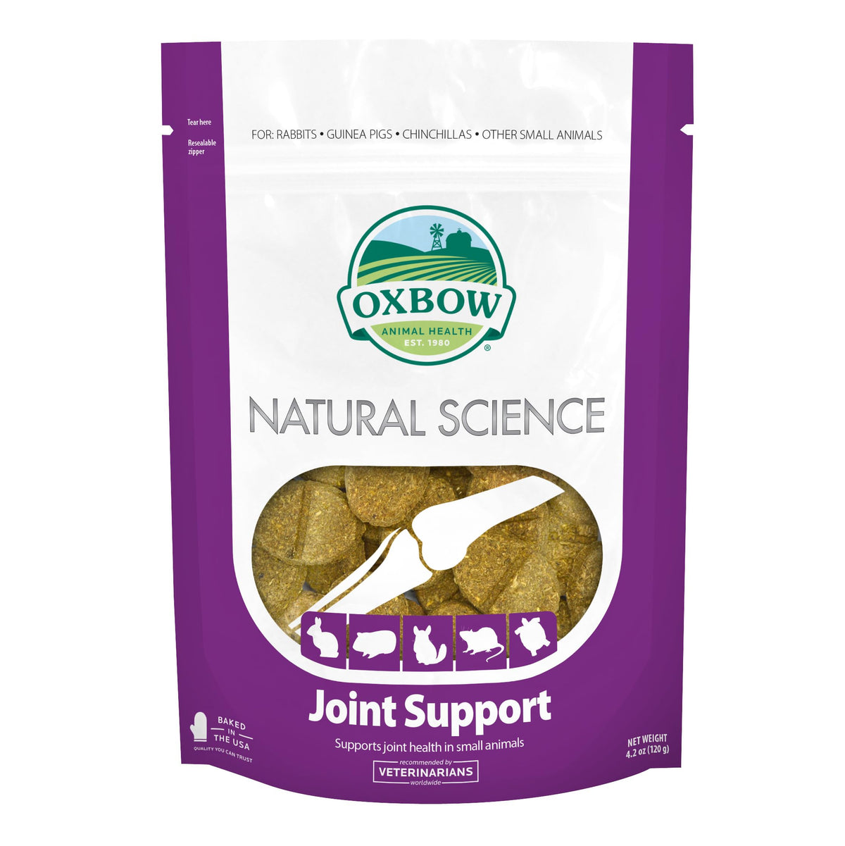 Oxbow Animal Health Natural Science Joint Support, transparent