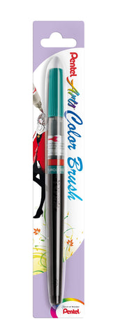 Pentel Colour Brush Ink Water Base, Turquoise, XGFL-114X