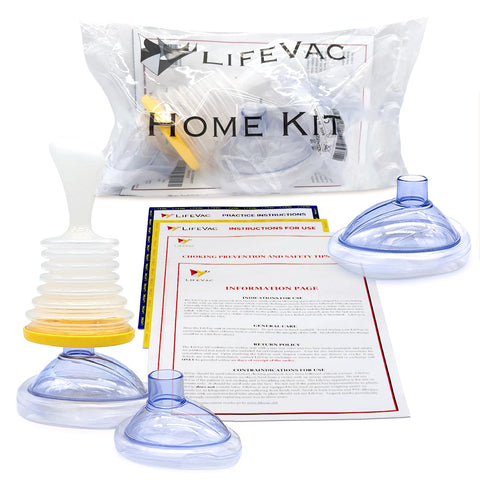 LifeVac - Choking Rescue Device Home Kit for Adult and Children First Aid Kit, Portable