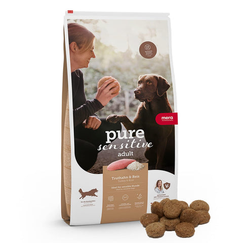 Mera Dog Pure Sensitive Turkey and Rice Dog Food 4kg