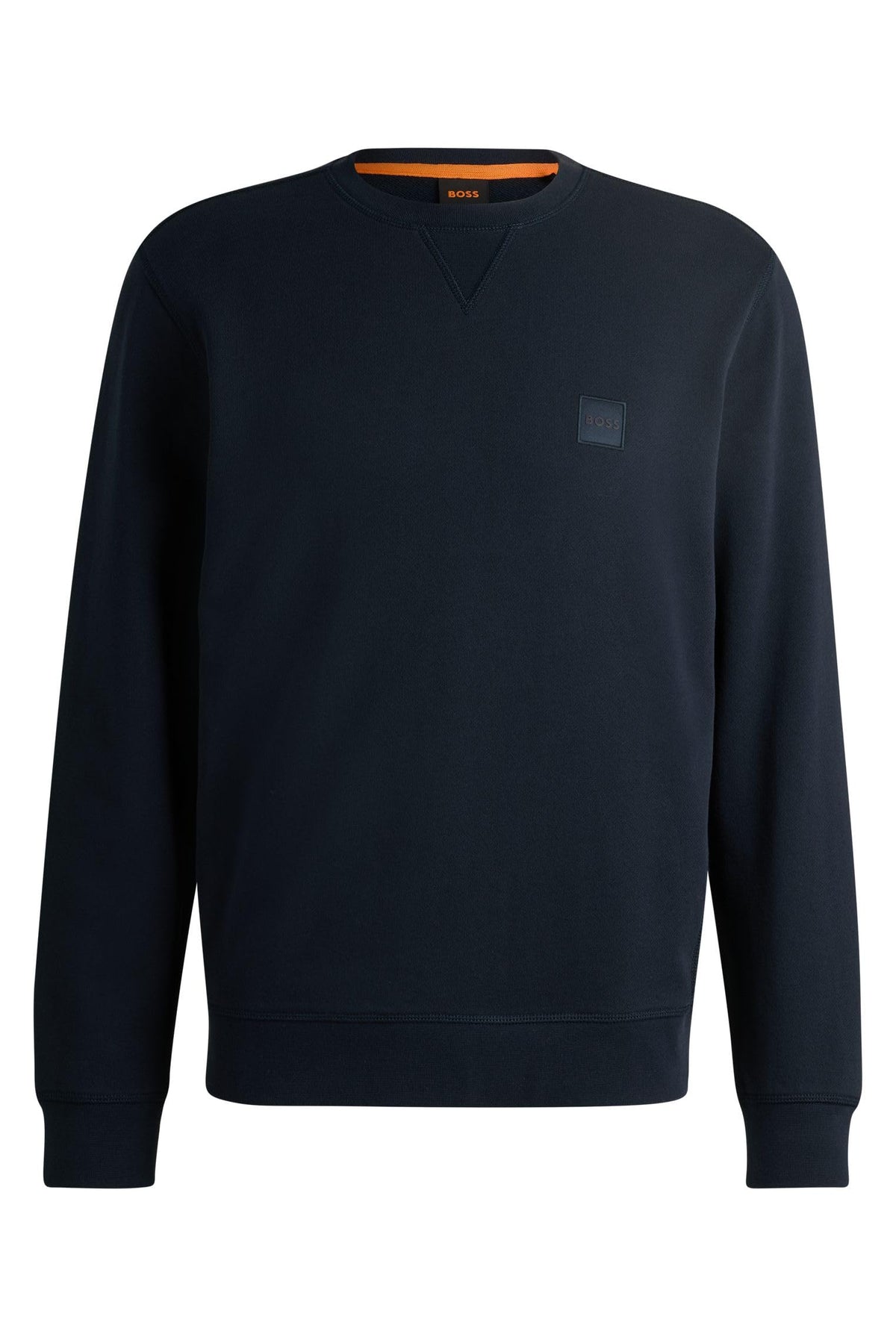 BOSS Mens Crew Sweatshirt Navy 4XL