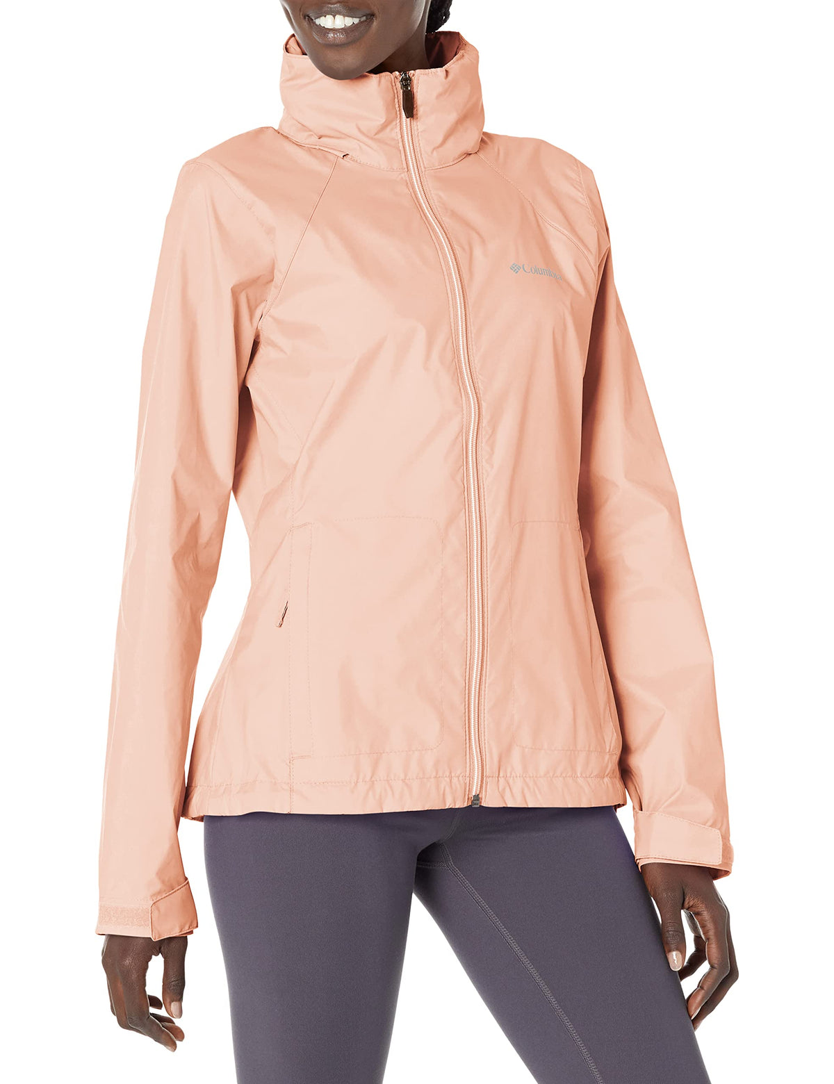 Columbia Women's Switchback III Jacket, Peach Blossom, XX-Large